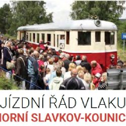 Vlaková stanice Horní Slavkov - Kounice opět po roce v provozu