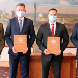 Vojenská třída v Sokolově byla stvrzena podpisem společné smlouvy