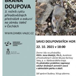 Vydejte se na zámek Valeč na přednášku o savcích