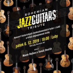 Výpravná publikace představuje neznámou historii jazzových kytar z Lubů