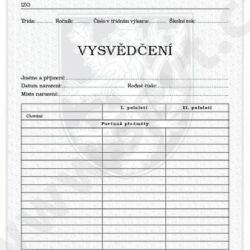 Vysvědčení a Vaše dítě