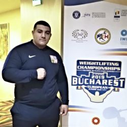 Vzpěrač Dominik Oračko výborně reprezentoval v Rumunsku