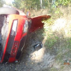 Zadní Chodov: Řidička byla po nehodě převezena do plzeňské nemocnice