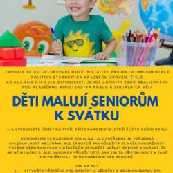 Zapojte se do projektu Děti malují seniorům k svátku