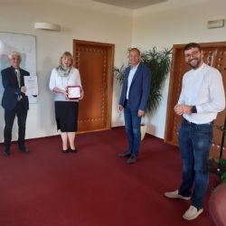 Zástupci kraje se setkali s držitelkou ceny EUREGIO EGRENSIS