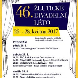 Žlutice: Blíží se 46. ročník divadelního léta 