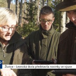 Žlutice: Lesnická škola představila novinky ve výuce (TV Západ)