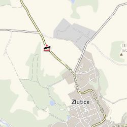 Žlutice: Osobní vozidlo dostalo smyk