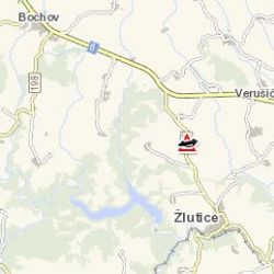 Žlutice: U města havarovalo osobní vozidlo