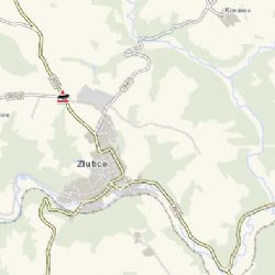 Žlutice: U města havarovalo osobní vozidlo