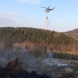 Žlutice: Včerejší požár omezil i provoz na železnici