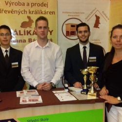 15. Mezinárodním veletrhu cvičných firem Vyšehradské 4 v Košicích BYL ÚSPĚŠNÝ