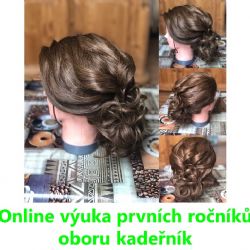 Jak si užívali distanční výuku žáci a učitelé oborů KOSMETIČKY, KADEŘNÍK a VLASOVÁ KOSMETIKA