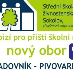 Otevíráme nový učební obor SLADOVNÍK - PIVOVARNÍK