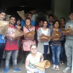 Pekaři v historickém mlýně 