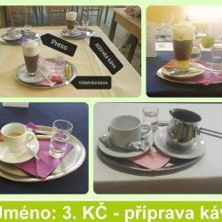 Žáci oboru kuchař-číšník se připravují k závěrečným zkouškám