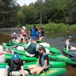 Žáci se plavili po Ohři 