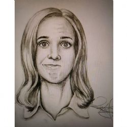 Žákyně oboru kosmetička musím mít pevnou ruku :-)